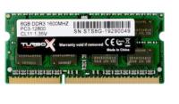 TURBOX 8GB DDR3 1600MHZ NB-12800 CL11 1.35v Notebook Ram